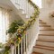 Spring Floral Garlands – 70-Inch Colorful Wildflower Garland with Forsythia & Lavender, Artificial Silk Flower Vine for Mantle, Table, Wall, and Home Decor